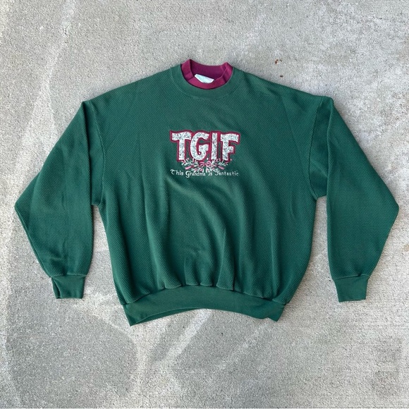 Green Women's This Grandma Is Fantastic Sweatshirt - Picture 6 of 8
